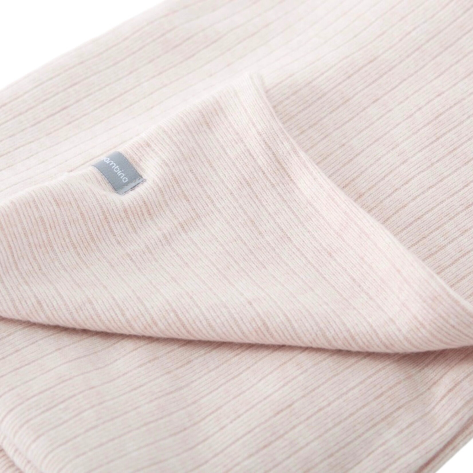 Baluchon Doudou effet cachemire pour bébé - Rose