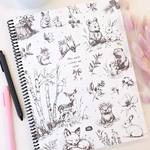 Papier & Latté Cahier de notes - Élodie