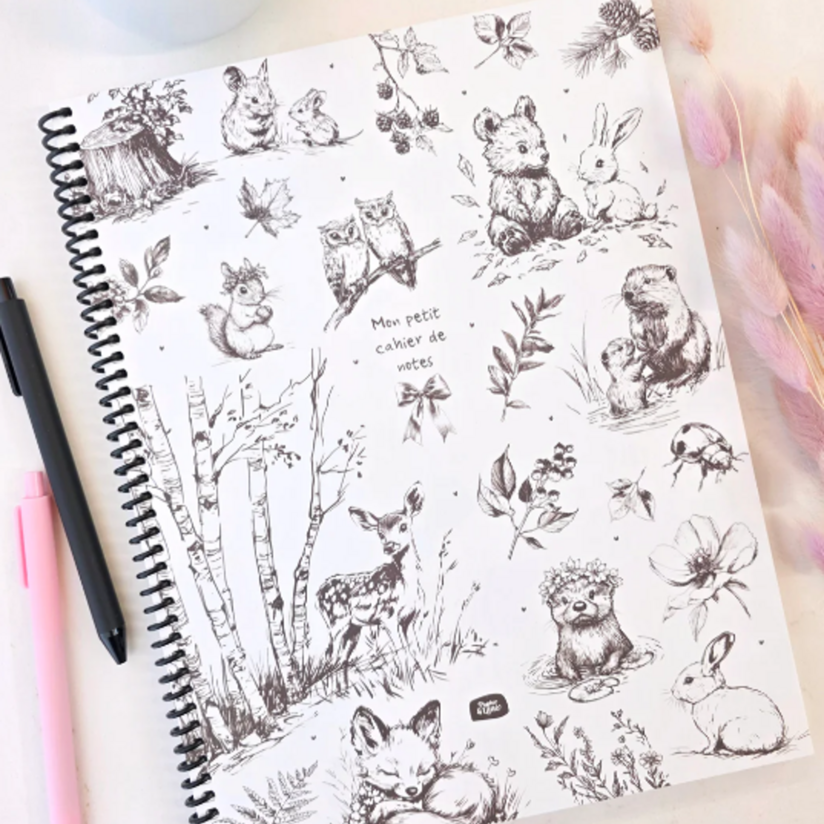 Papier & Latté Cahier de notes - Élodie