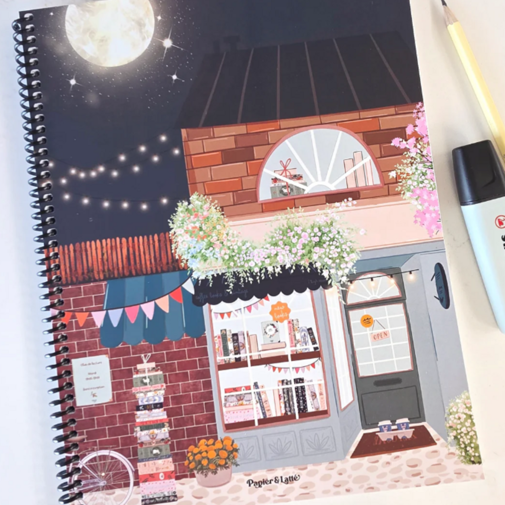 Papier & Latté Cahier de notes - Roxanne