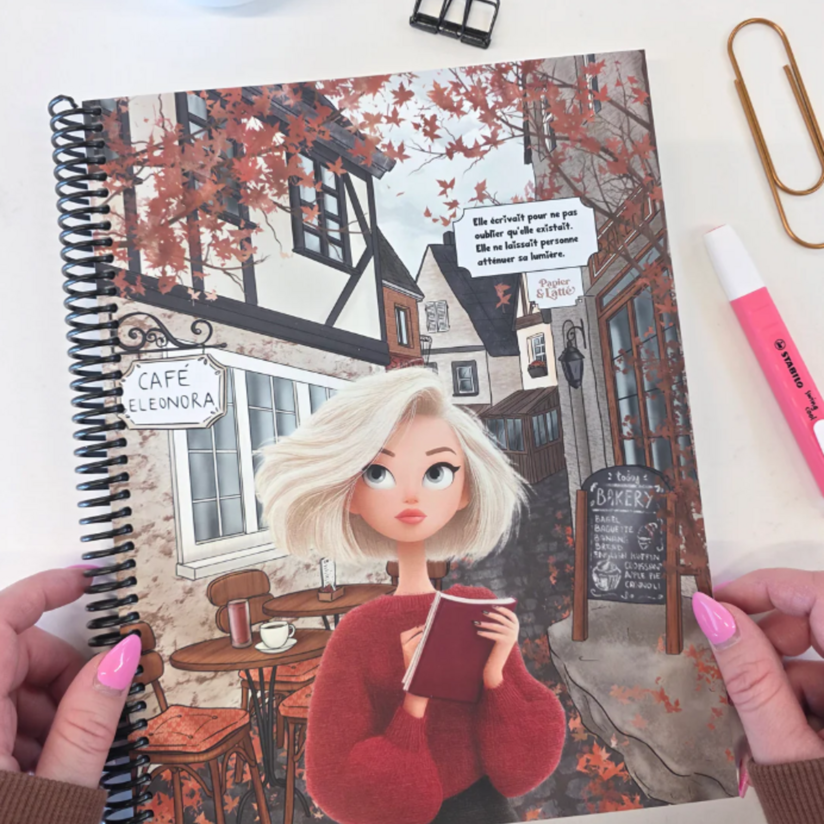 Papier & Latté Agenda 4e édition - Cynthia - Non daté