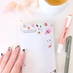 Papier & Latté Petit pad de notes - Floraison douce