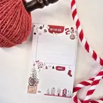 Papier & Latté Petit pad de notes - Mon petit sapin
