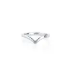 Mia Bague V unie - Argent - Grandeur 5