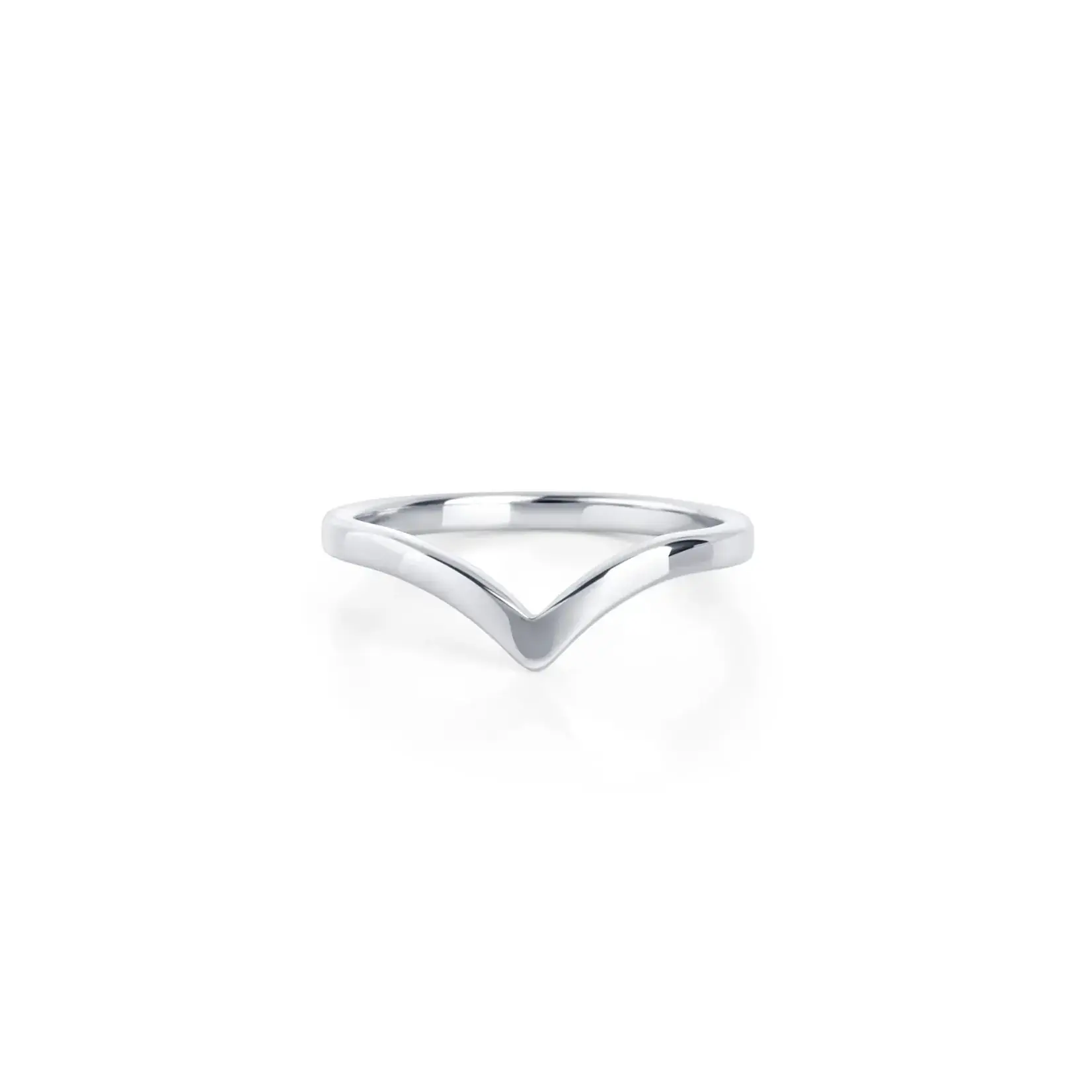 Mia Bague V unie - Argent - Grandeur 5