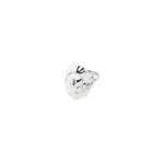 Pilgrim Bague Haze - Argent