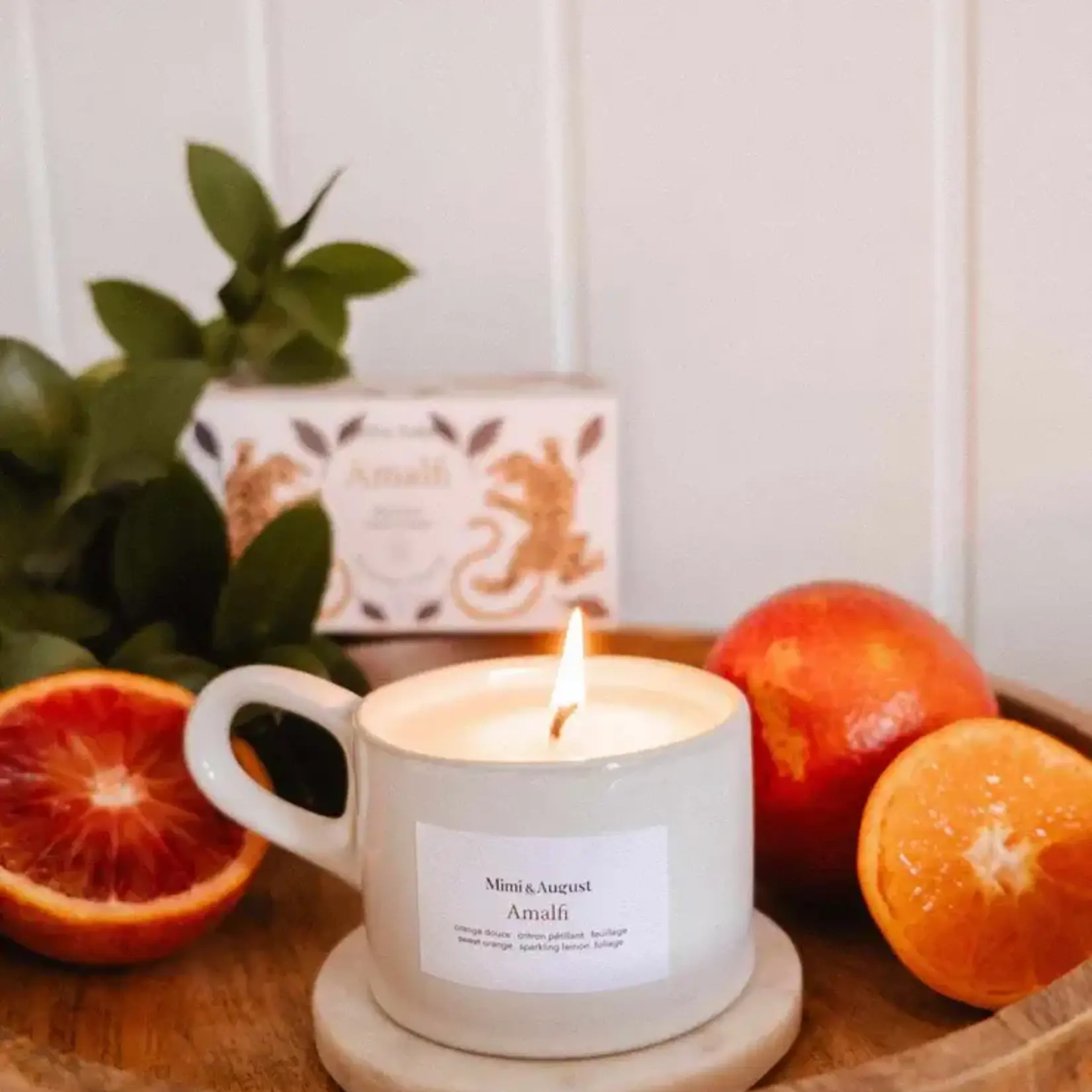 Mimi and August Amalfi - Bougie réutilisable 5.5oz