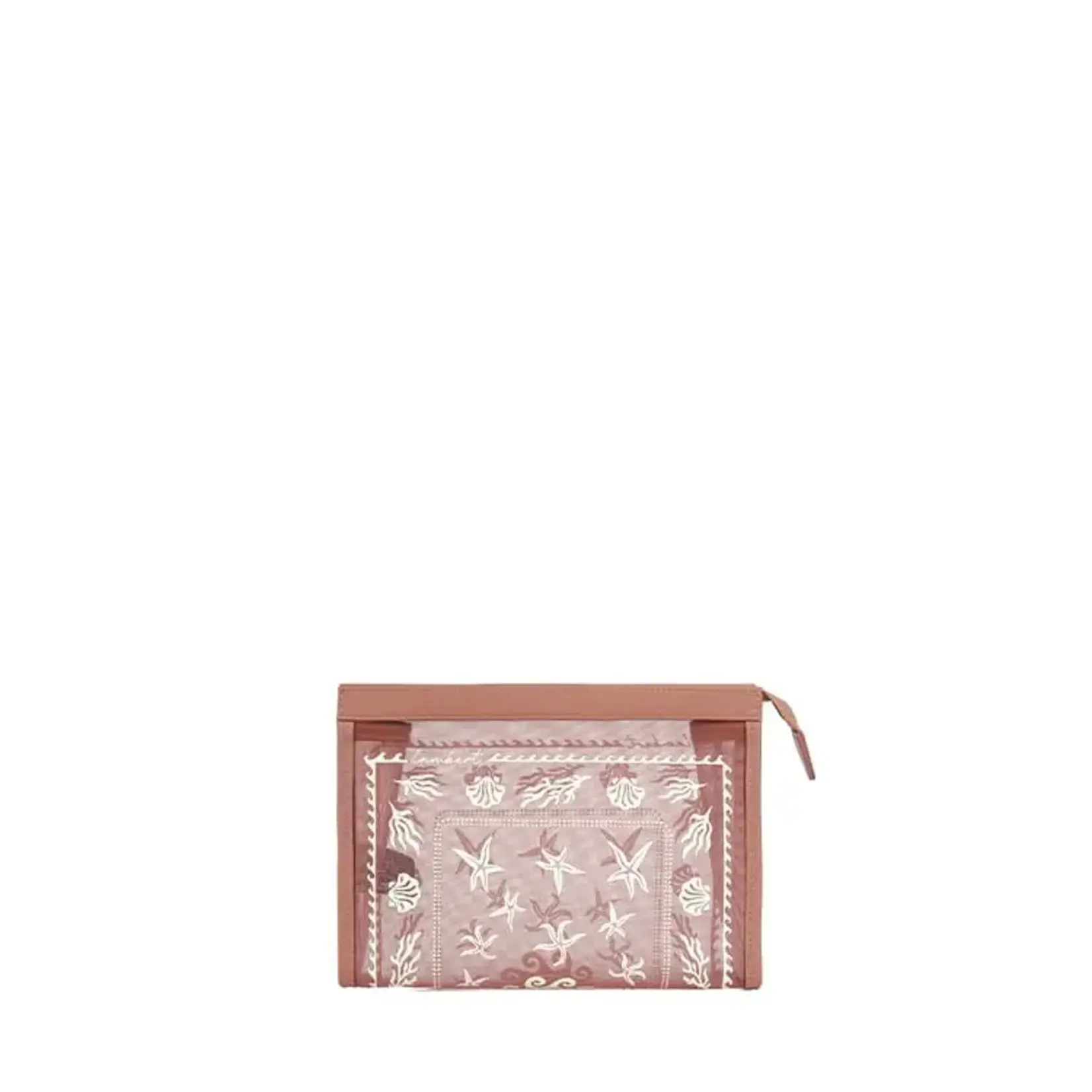 Lambert La Alana - Pochette de plage en filet - Clay