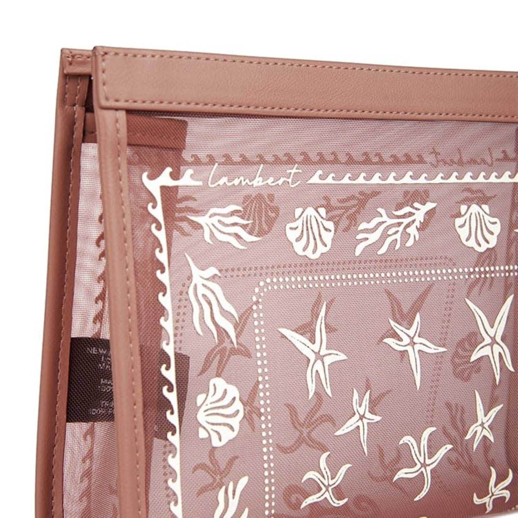 Lambert La Alana - Pochette de plage en filet - Clay
