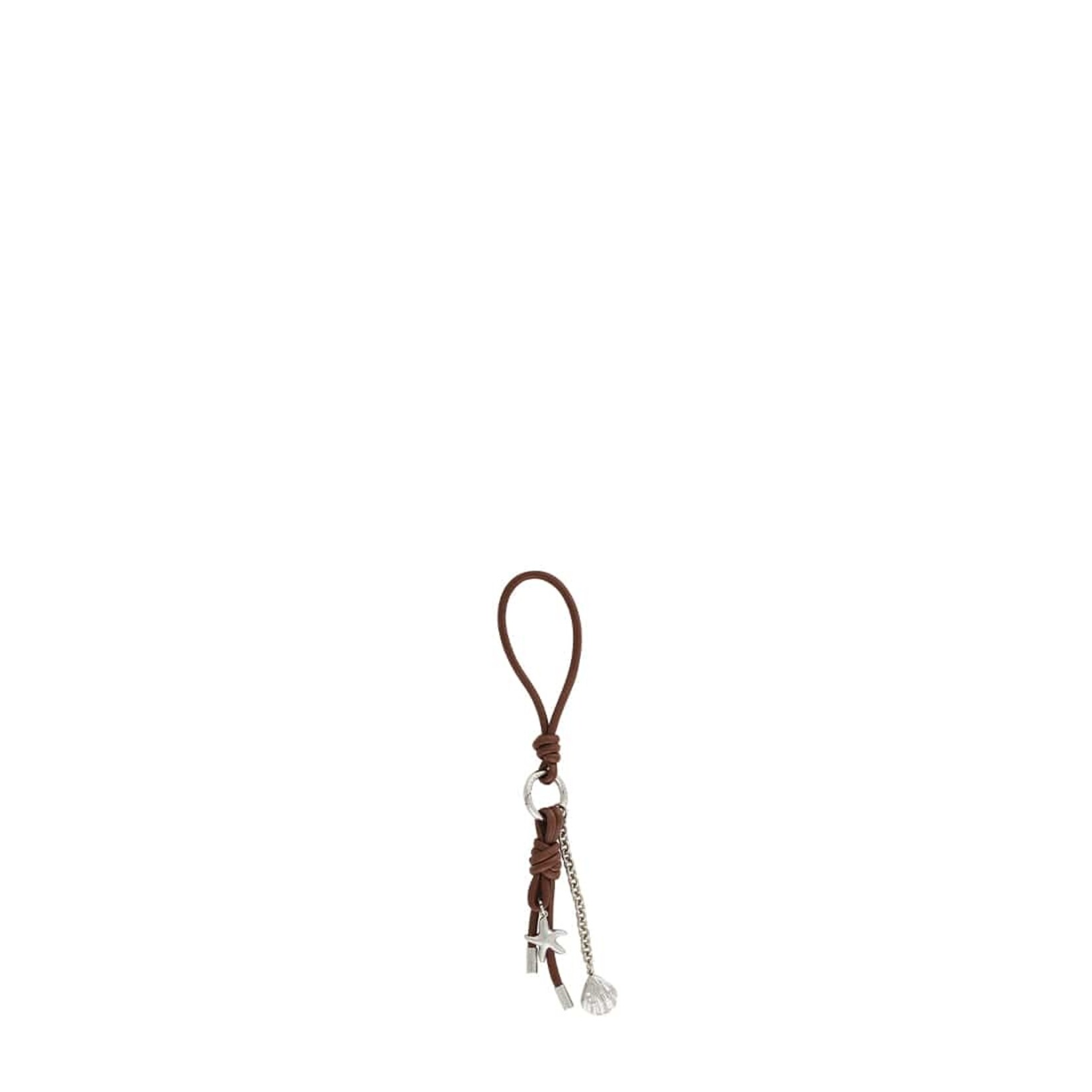 Lambert Le Fidji - Porte-clé avec coquillages - Hazelnut