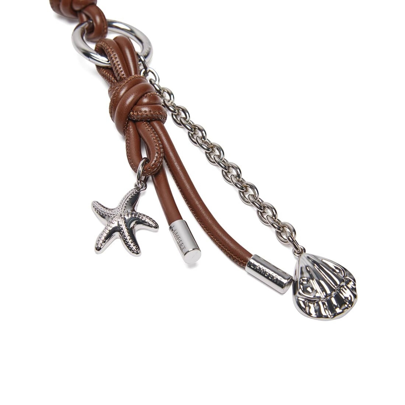 Lambert Le Fidji - Porte-clé avec coquillages - Hazelnut