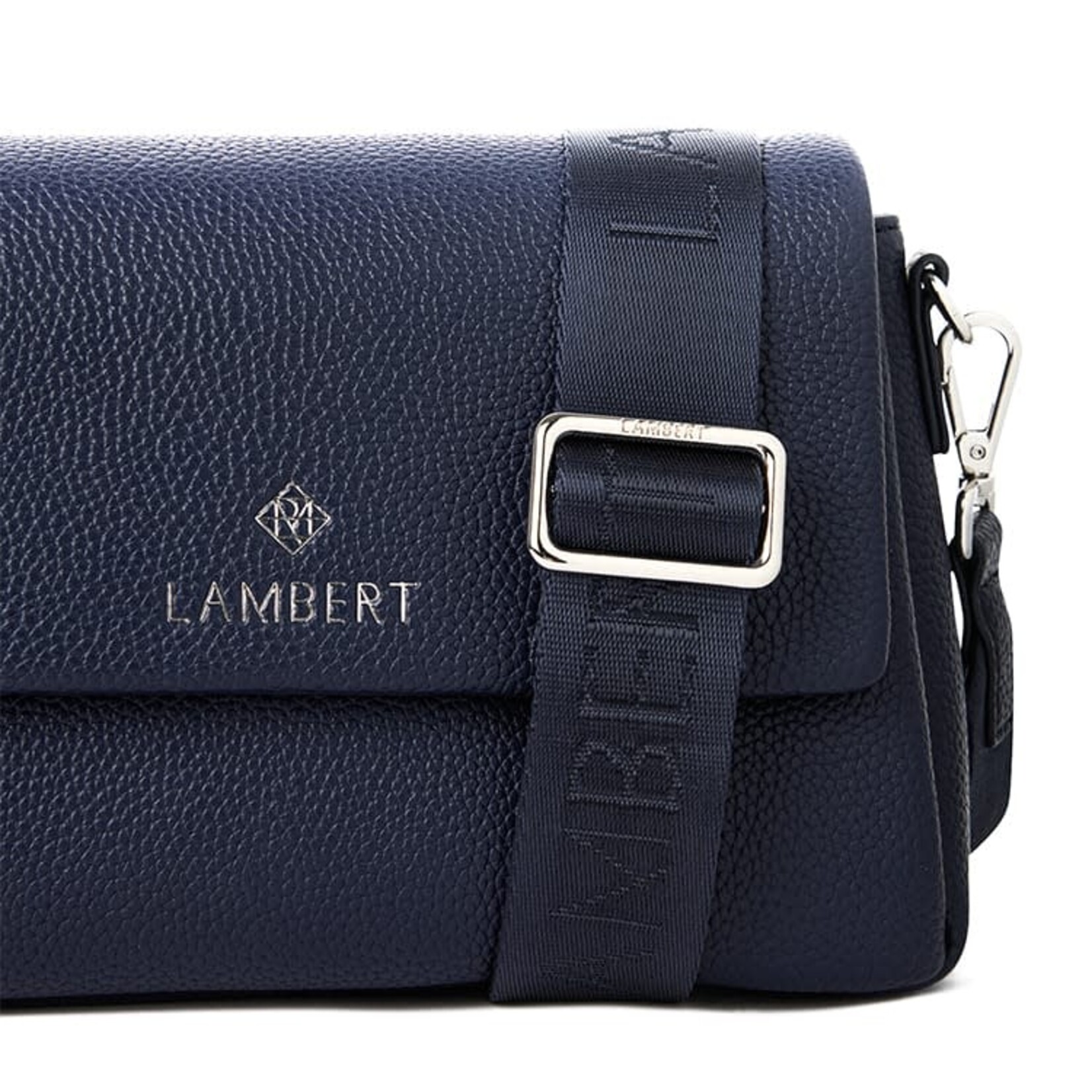 Lambert Le Judy - Sac à main bandoulière en cuir végan - Marine