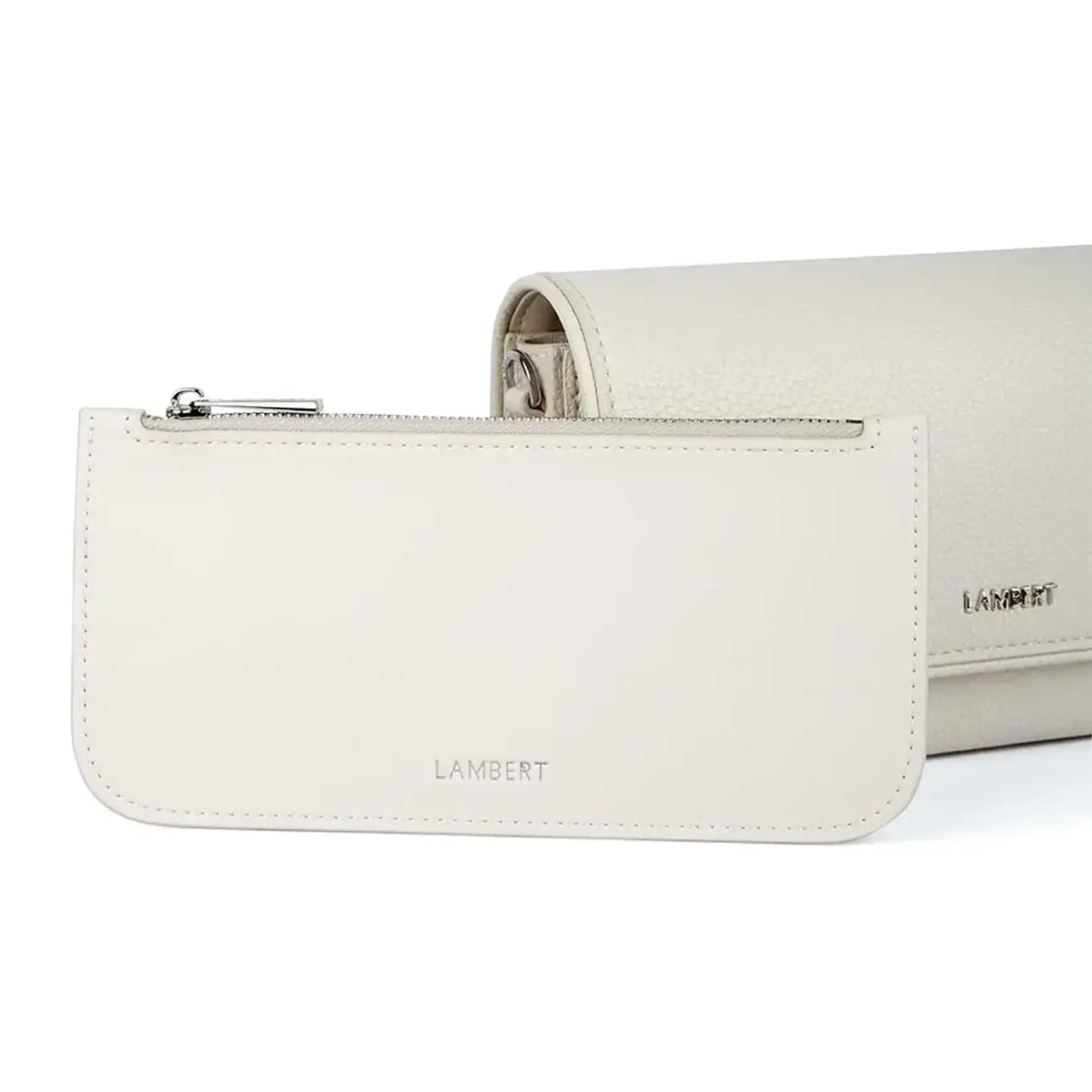 Lambert Le Grace - Sac à bandoulière avec portefeuille détachable - Porcelaine