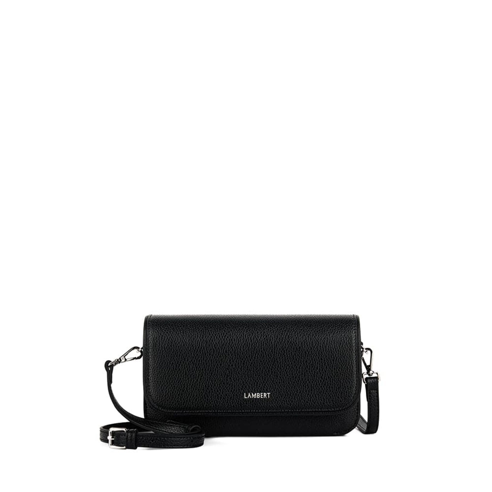 Lambert Le Grace - Sac à bandoulière avec portefeuille détachable - Noir