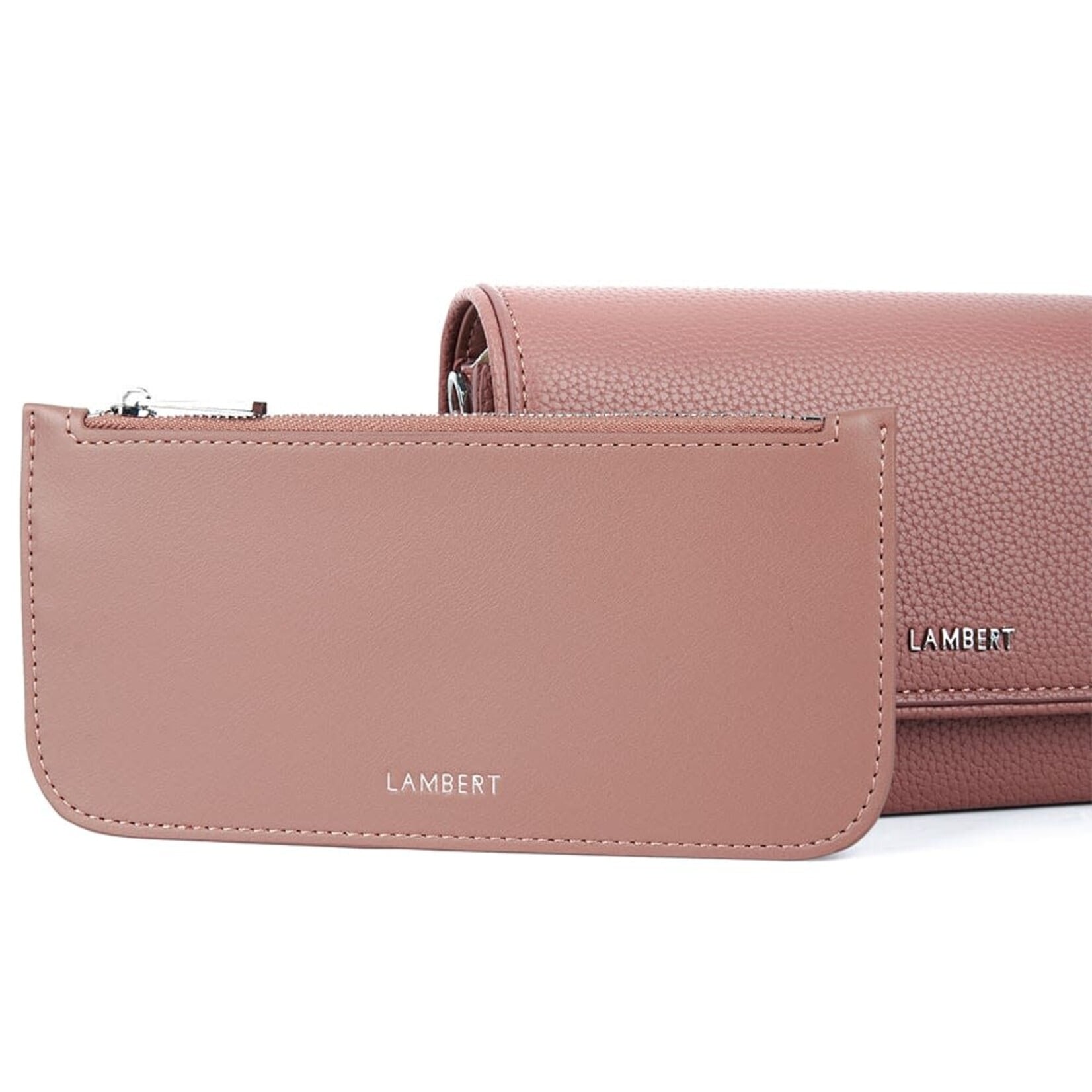 Lambert Le Grace - Sac à bandoulière avec portefeuille détachable - Clay