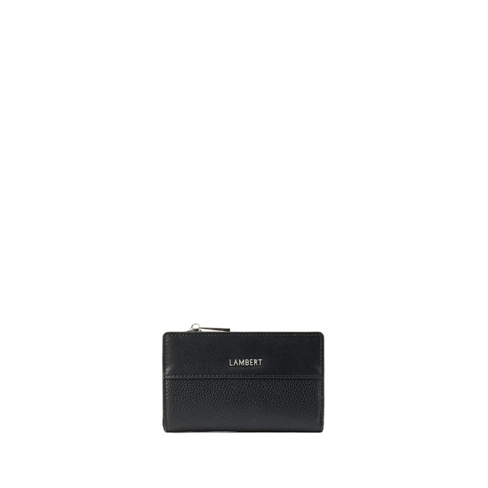 Lambert Le Lexie - Petit portefeuille en cuir vegan - Noir