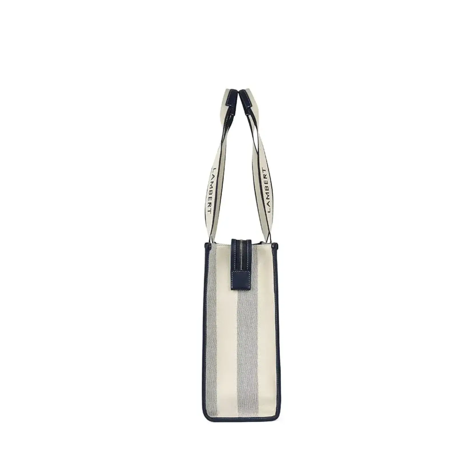 Lambert Le Erica - Sac de plage fourre-tout ligné -Marine