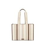 Lambert Le Erica - Sac de plage fourre-tout ligné - Hazelnut