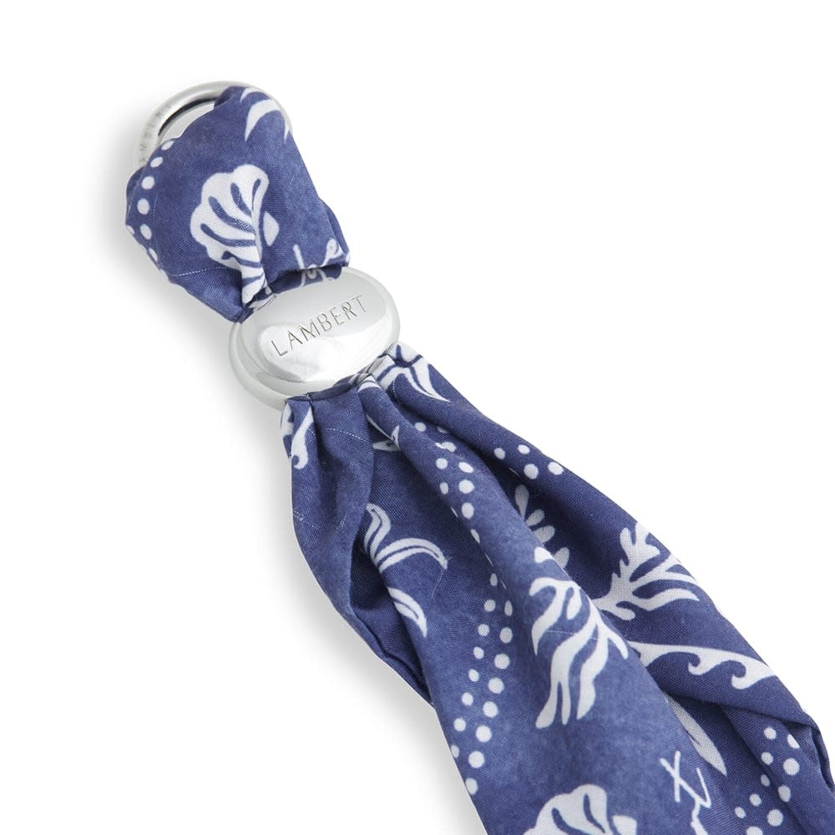 Lambert Le Paola - Porte-clé foulard - Marine