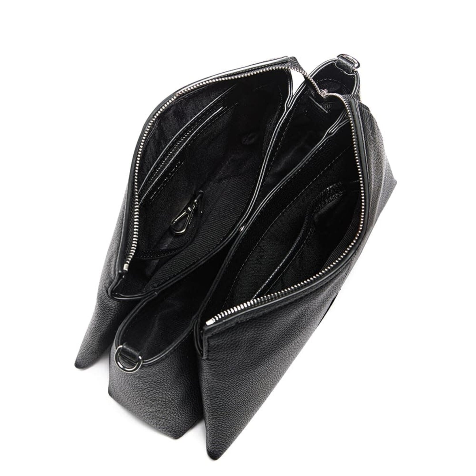 Lambert Le Eleanor - Sac à bandoulière en cuir vegan - Noir