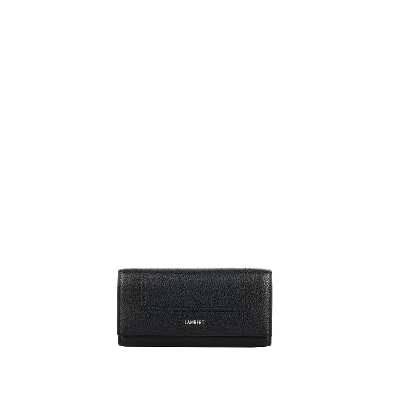Lambert Le Alondra - Portefeuille en cuir vegan - Noir