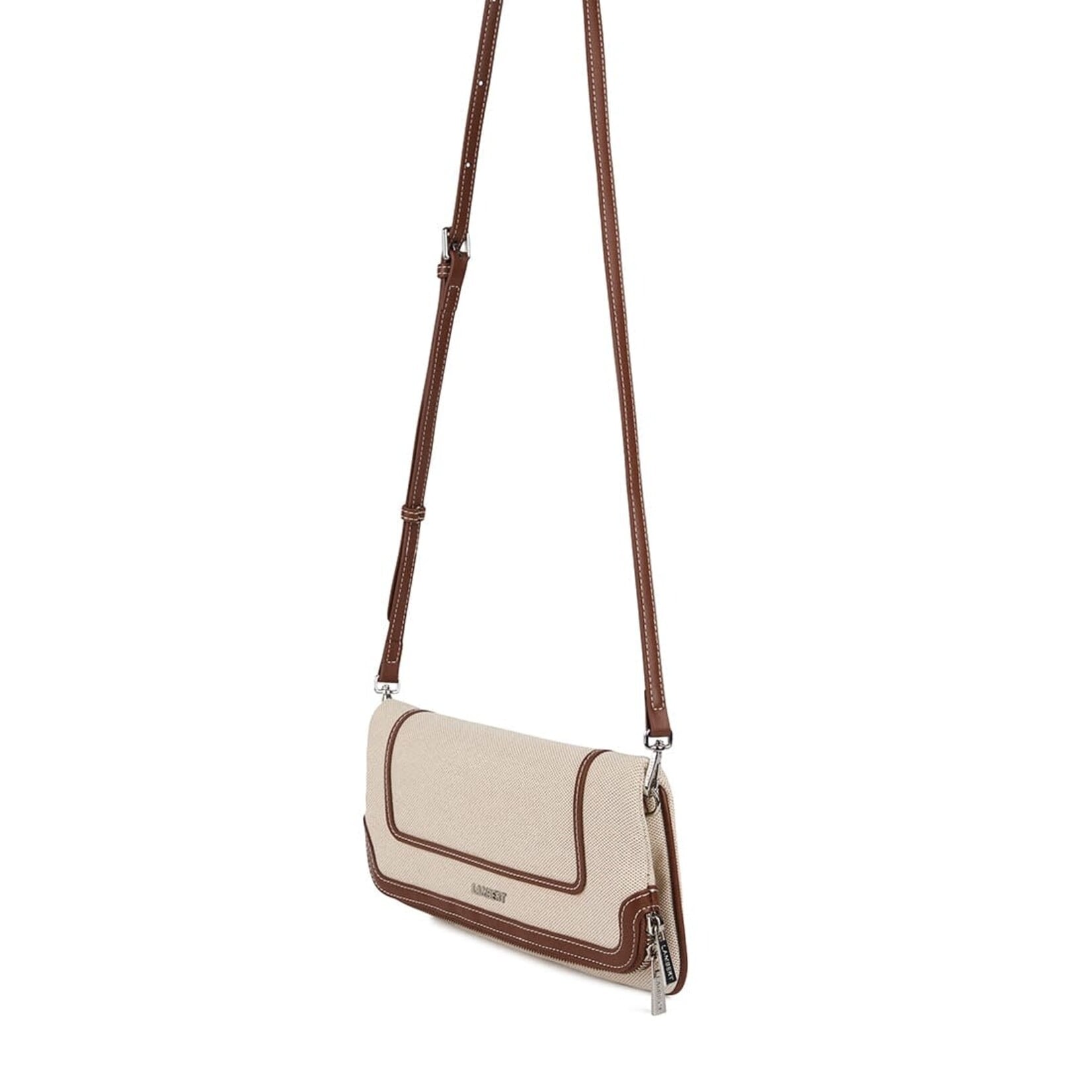 Lambert Le Adele - Pochette à rabats - Hazelnut