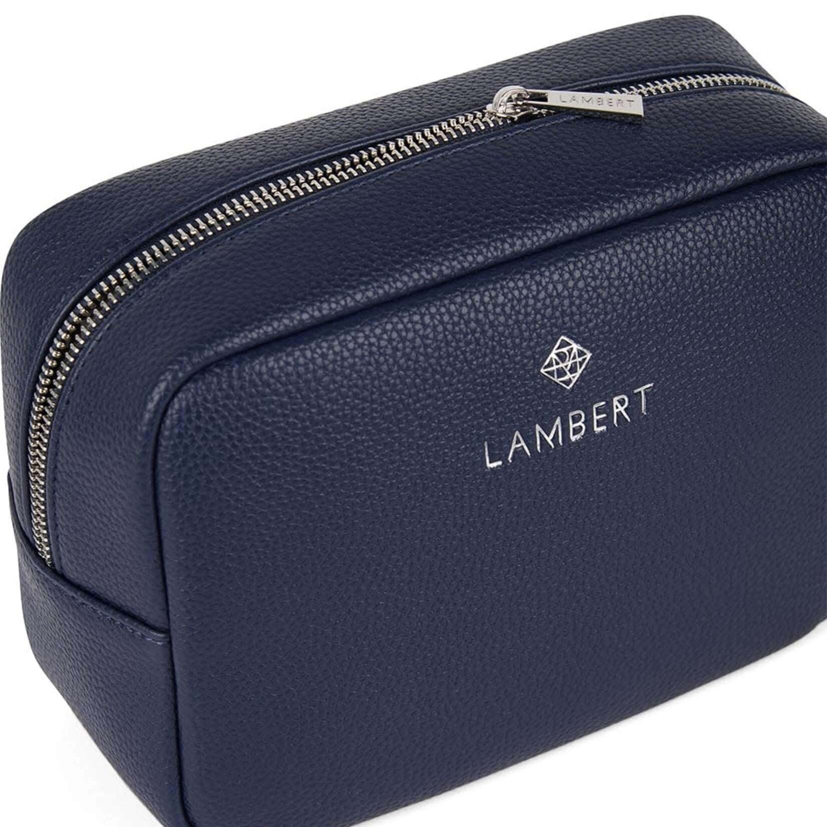 Lambert Le Zoe - Trousse en cuir vegan - Marine