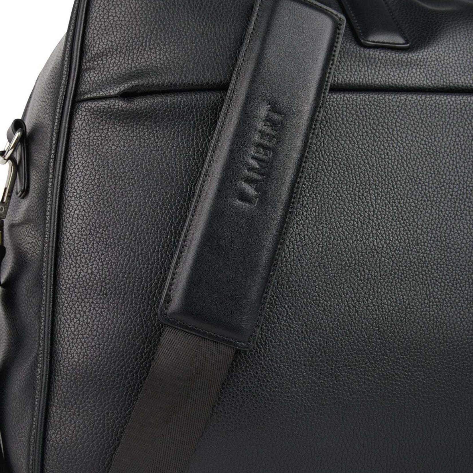 Lambert Le Oslo - Sac de voyage en cuir - Noir
