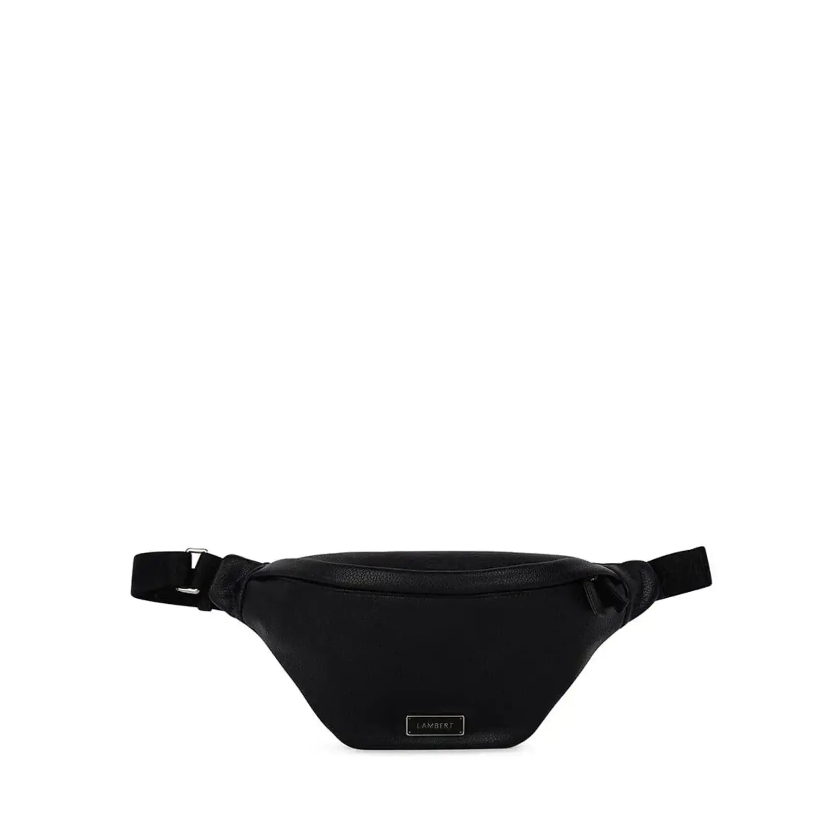 Lambert Le Dublin- Sac banane en cuir vegan noir