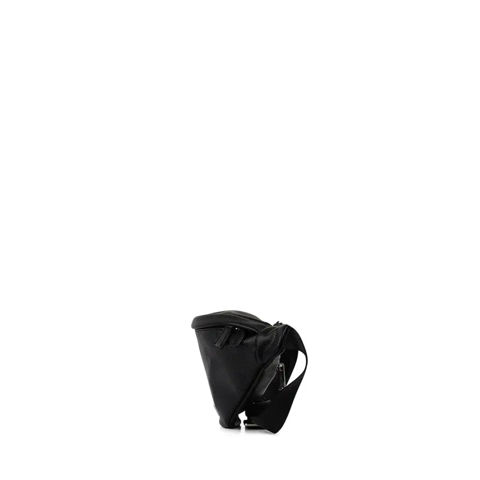 Lambert Le Dublin- Sac banane en cuir vegan noir