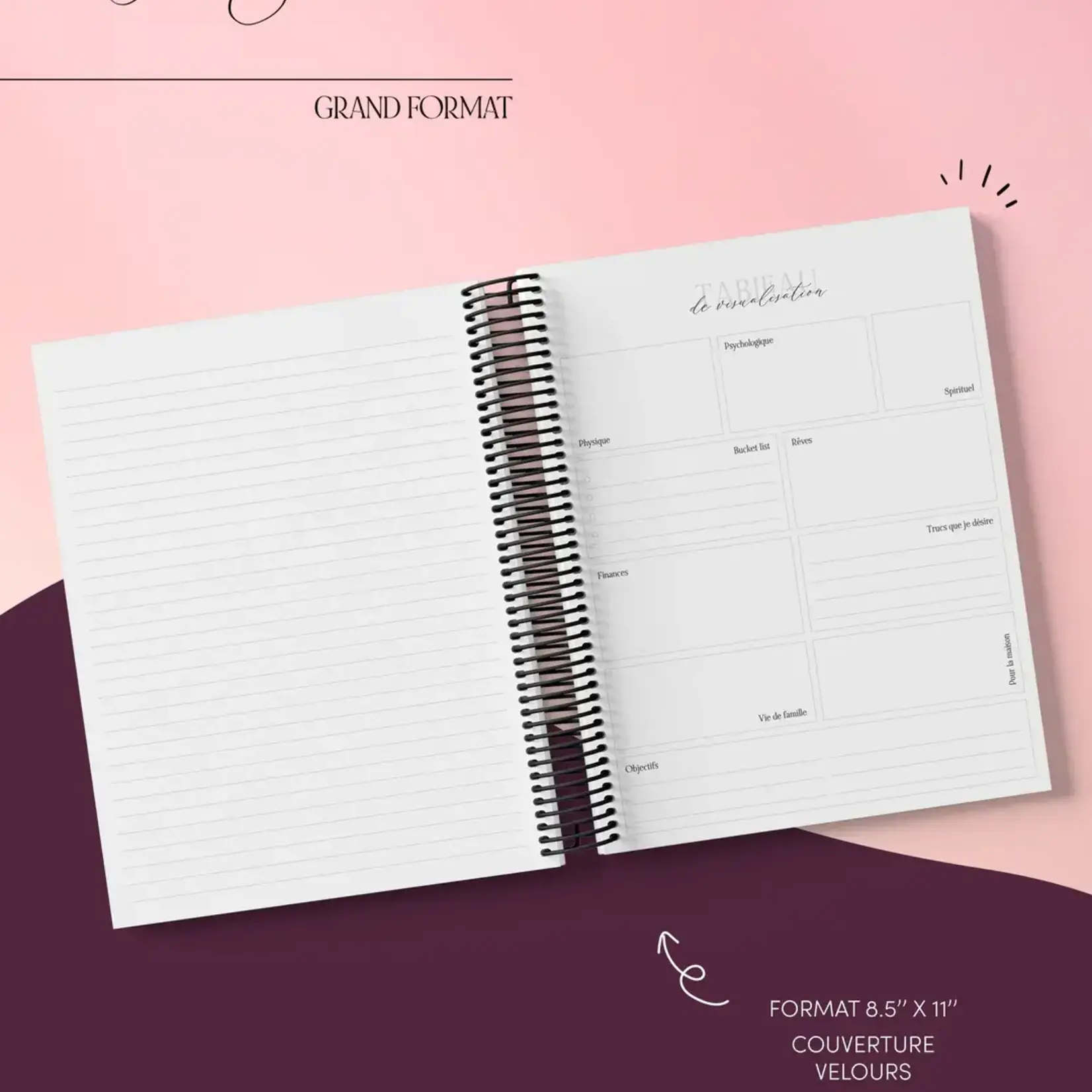 Papier & Latté Agenda 3e Édition - Éna - Non daté