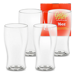 Ensemble de 4 verres incassable GoSip - Bière 9oz