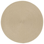 Danica Napperon rond - Taupe clair