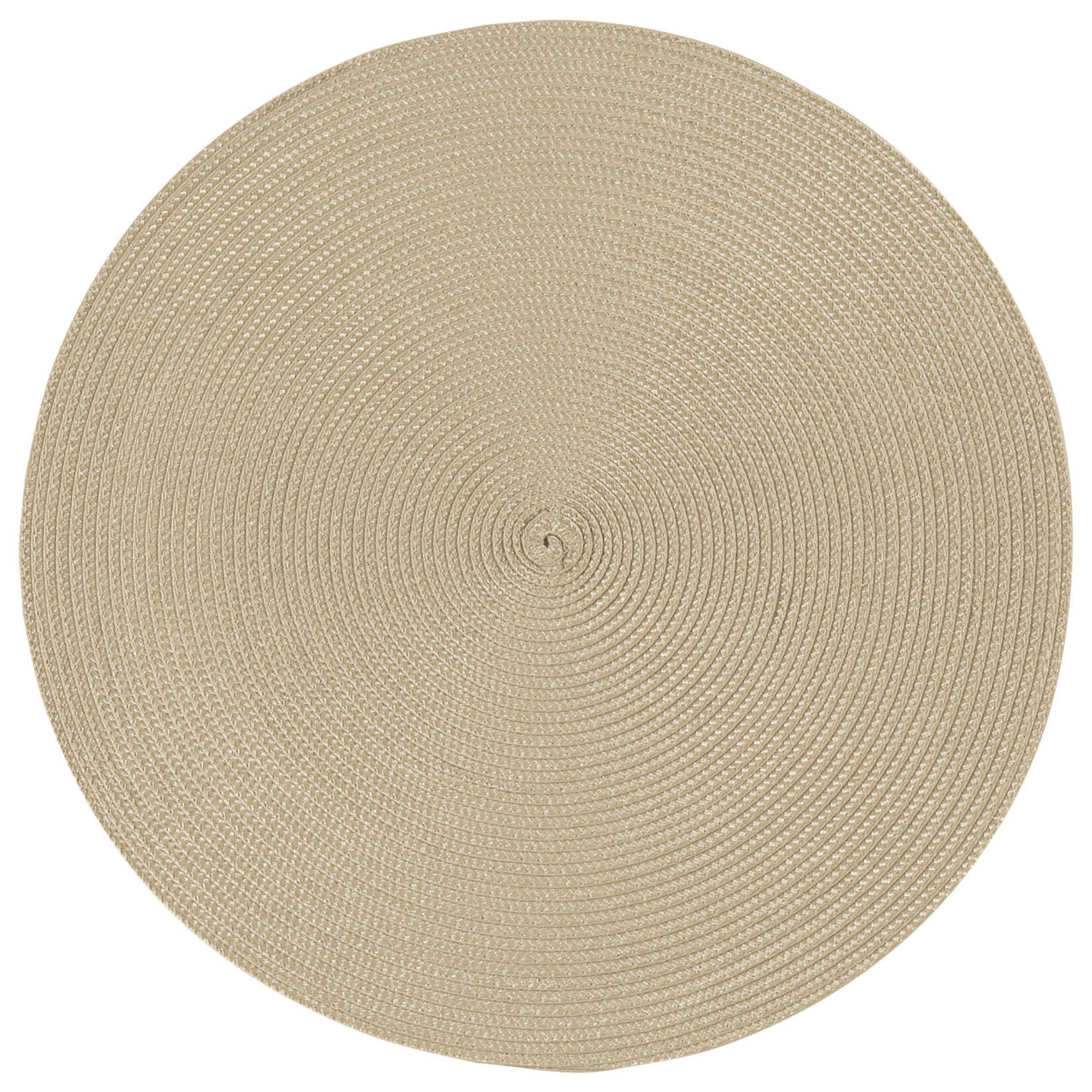 Danica Napperon rond - Taupe clair