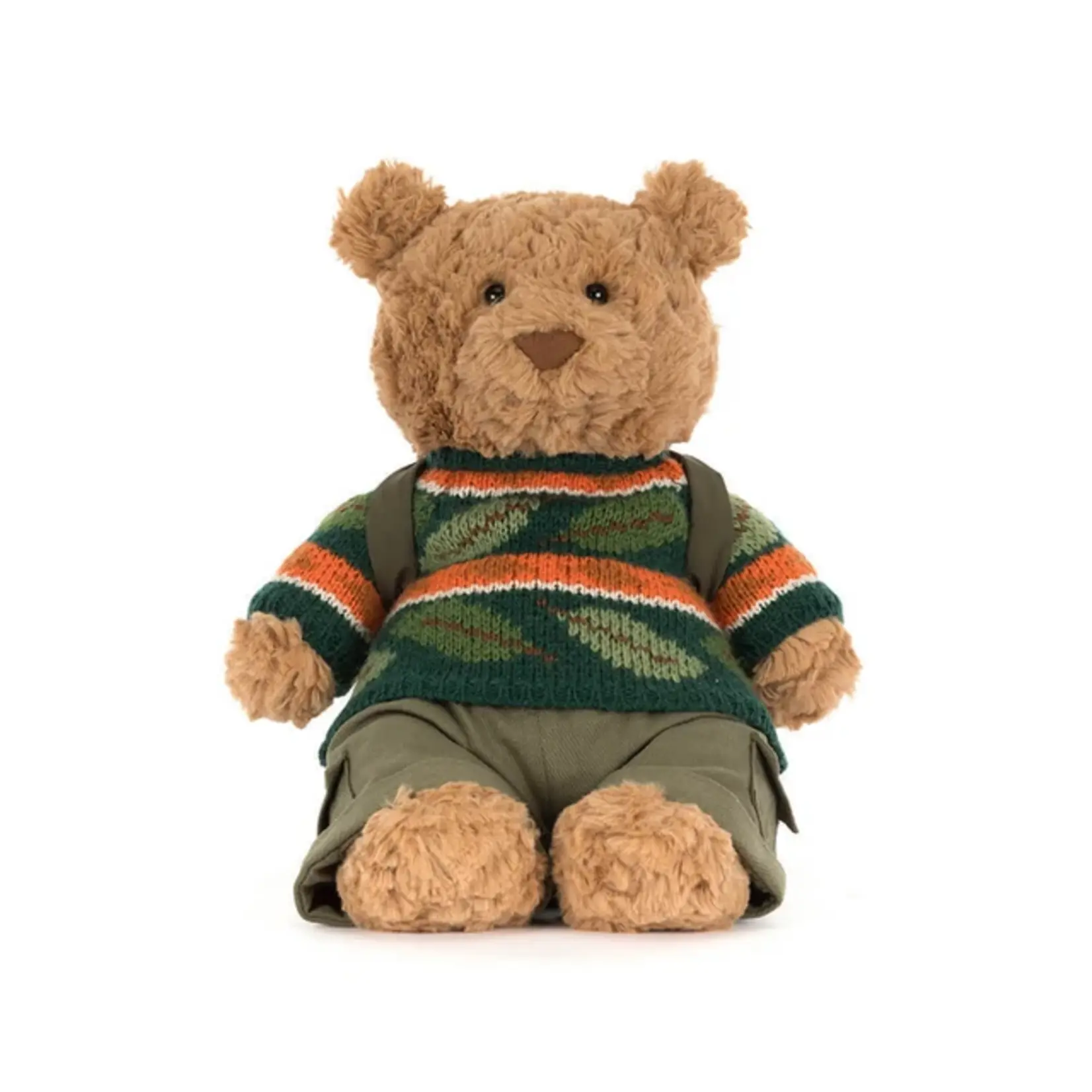 JellyCat Peluche Jellycat - Bartholemew en tenue de randonnée