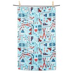 Abbott Torchon de cuisine double face - Sports d'hiver