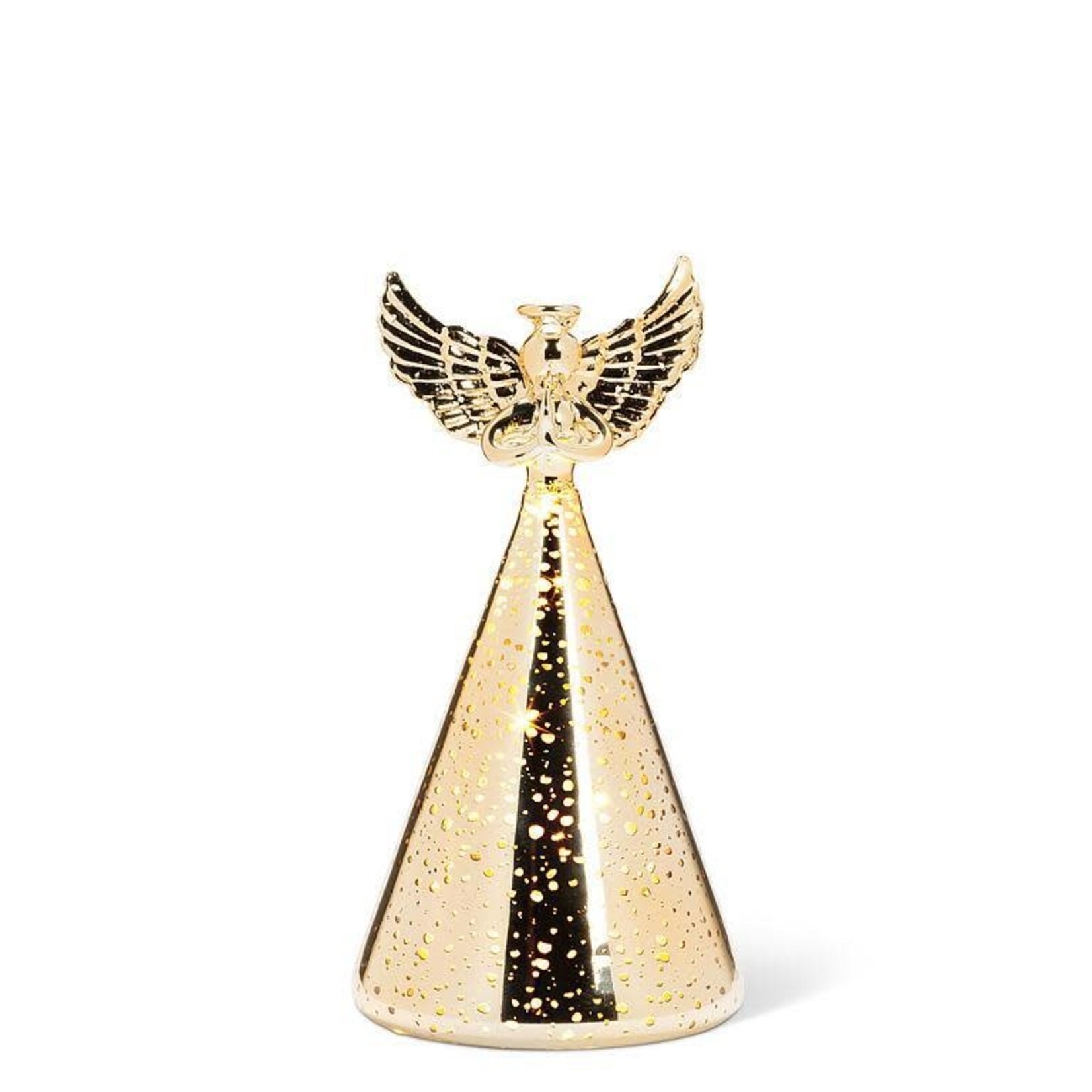 Abbott Petite lampe LED en forme d'ange dorée