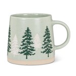Abbott Tasse verte à motif pin