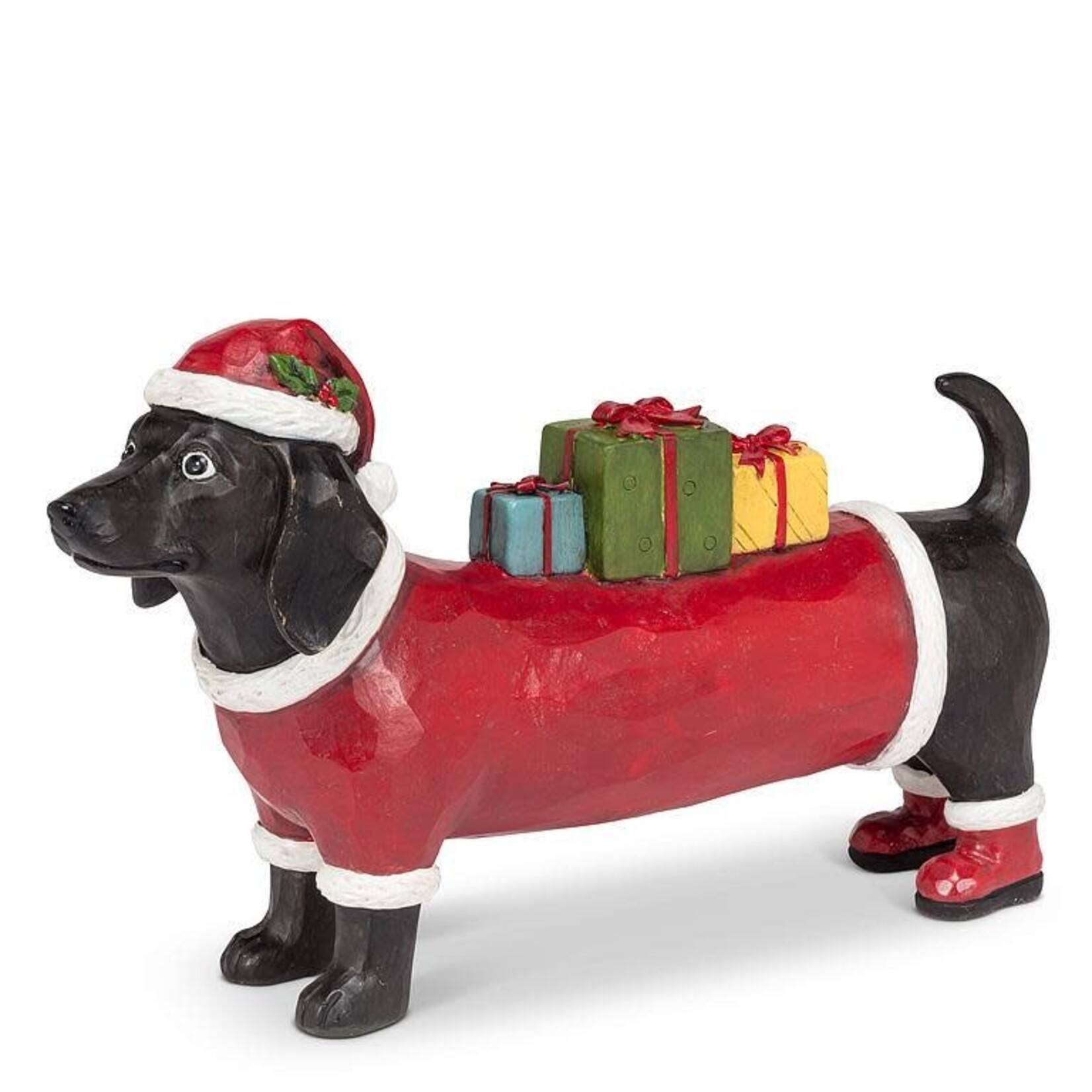 Abbott Décoration de chien saucisse avec cadeaux