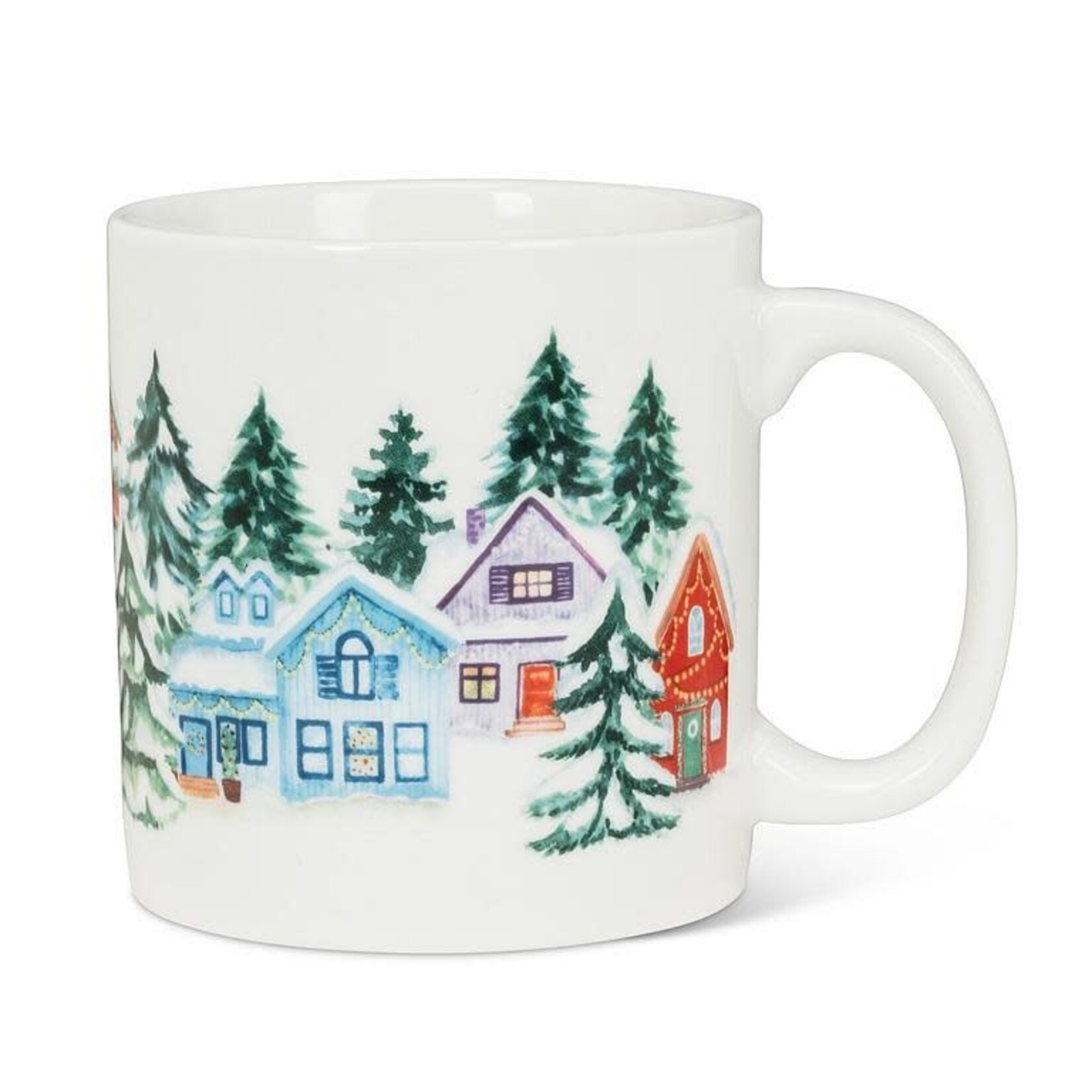 Abbott Tasse blanche - Maisons d'hiver