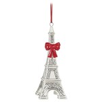 Abbott Ornement la Tour Eiffel avec boucle rouge