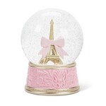 Abbott Boule à neige rose Tour Eiffel avec boucle