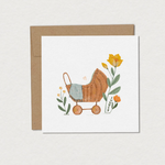 Mimosa Petite carte de souhaits – Landeau