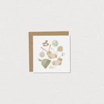 Mimosa Petite carte de souhaits - Petit trésor