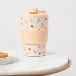 Moi d'abord Tasse de voyage isotherme - Mélange floral