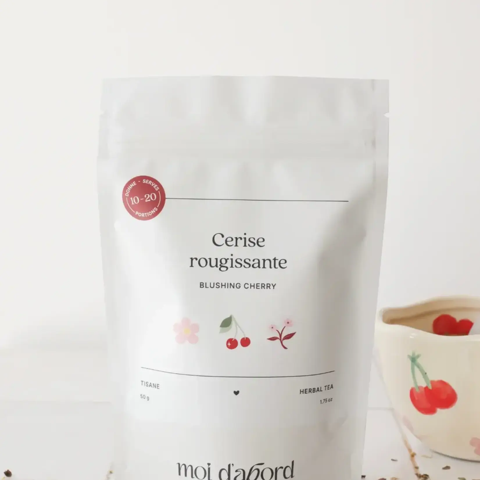 Moi d'abord Tisane - Cerise rougissante
