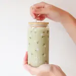 Moi d'abord Tumbler en verre Marguerite