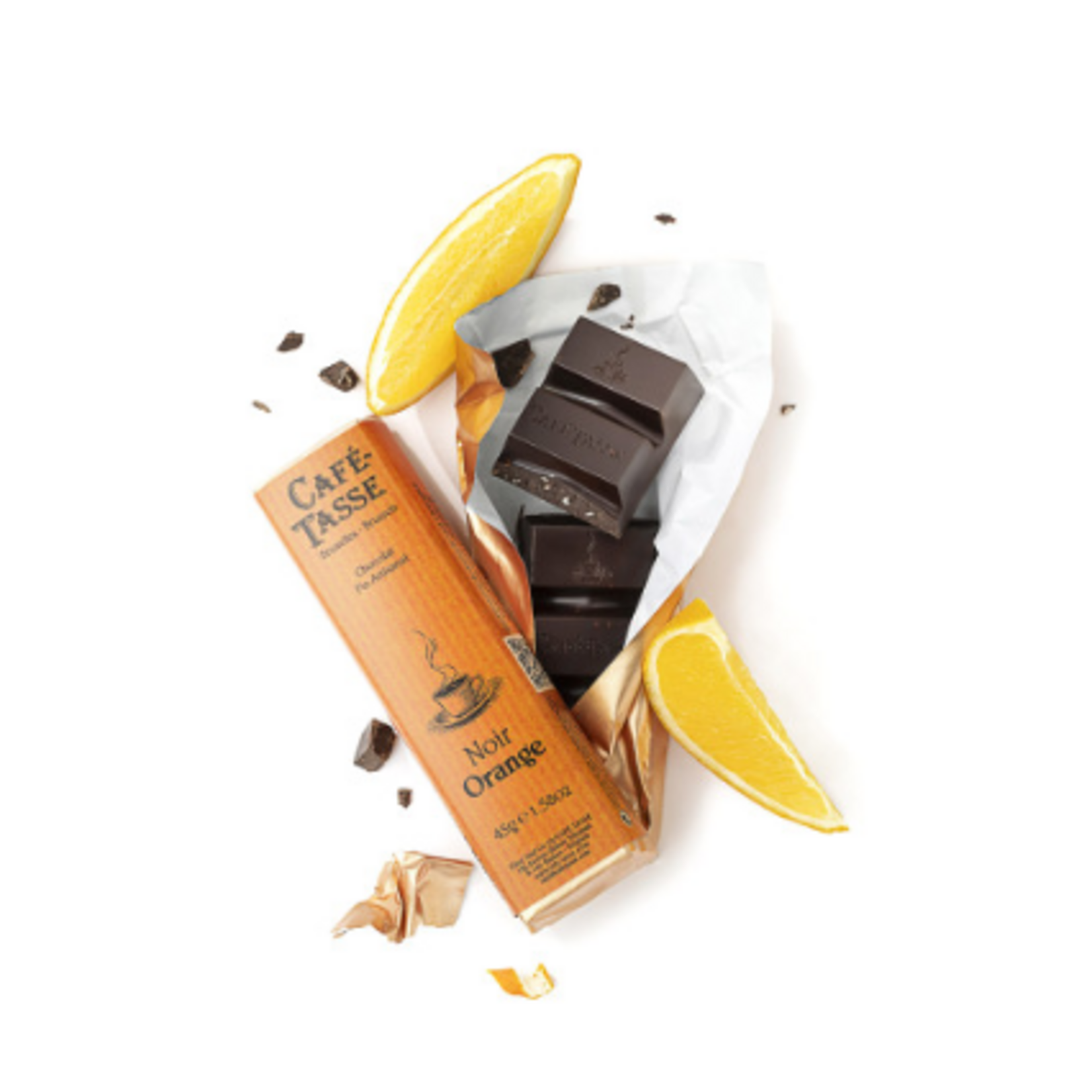 Dovetale Chocolat - Café-tasse -Noir orange
