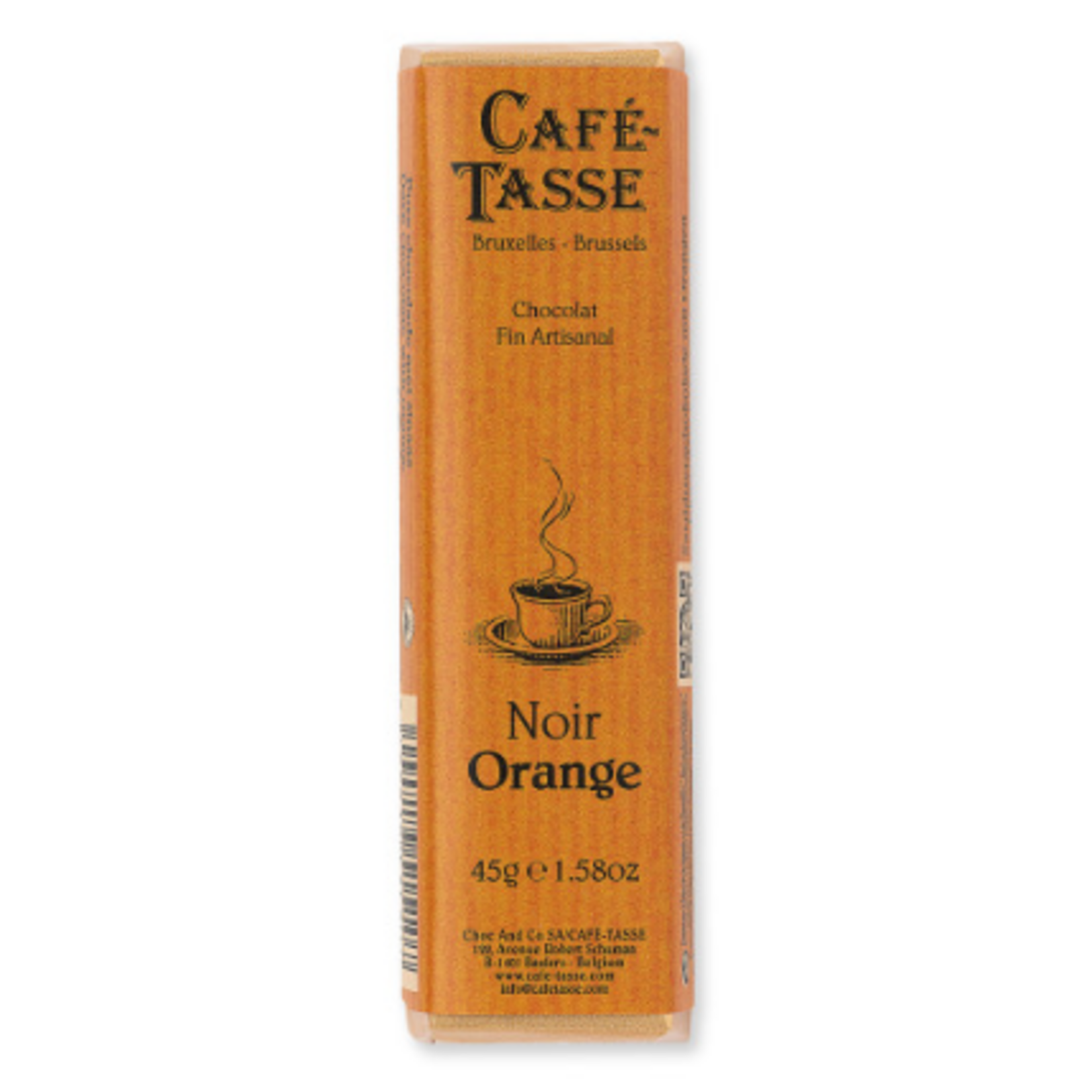 Dovetale Chocolat - Café-tasse -Noir orange