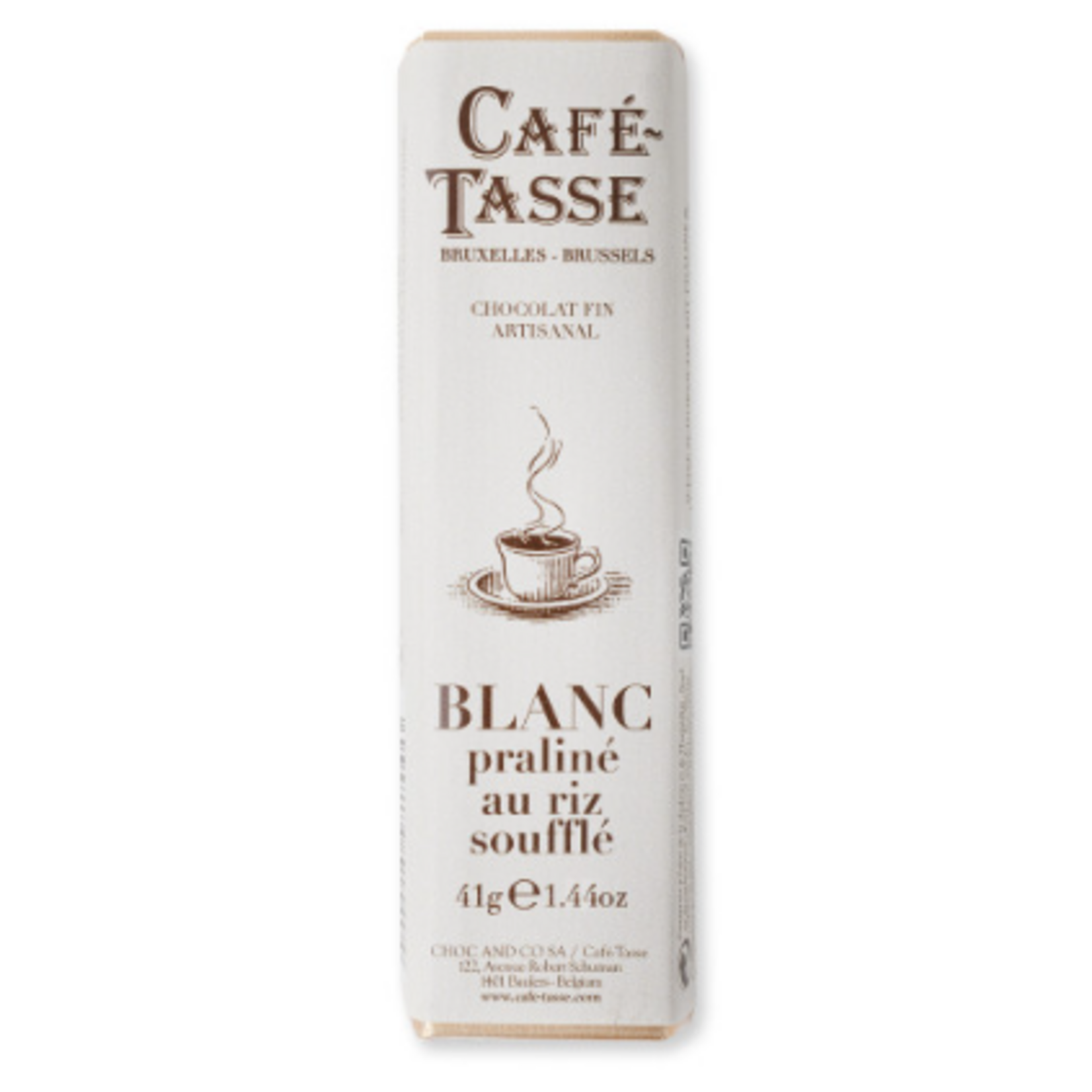 Dovetale Chocolat - Café-tasse -Blanc praliné au riz soufflé